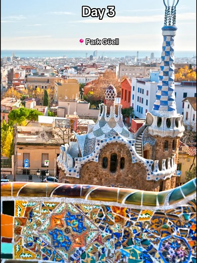 Best things to do in Barcelona for 3 days visit -The perfect itinerary for you: Day 1: 📍Gothic Quarter 📍Pont del Bisbe 📍Barcelona Cathedral 📍El Born 📍Plaça Reial 📍La Rambla 📍La Boquería Day 2: 📍Casa Batlló 📍Casa Milà 📍Gràcia 📍Sagrada Família Day 3: 📍Park Güell 📍Parc de la Ciutadella 📍Arc de Triomf 📍Montjuïc 📍Montjuïc Castle 📍National Art Museum of Catalonia 📍Plaça de Josep Puig #thingstodoinbarcelona #barcelonatips #visitbarcelona #barcelonacity #barcelonaguide #barcelonalocal