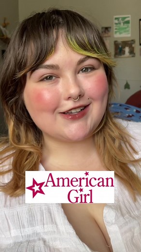 historically accurate American Girl doll makeup :) #history #americangirldoll #makeup