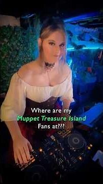 Muppet Treasure Island 🏴‍☠️ Shiver My Timbers Remix #shorts #themuppets #djremix #mashup #trans #dj