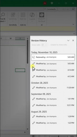 Recover Deleted Data in Excel in Seconds! 😱