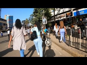 Beautiful Girls On The Streets Of Nairobi Kenya 🇰🇪