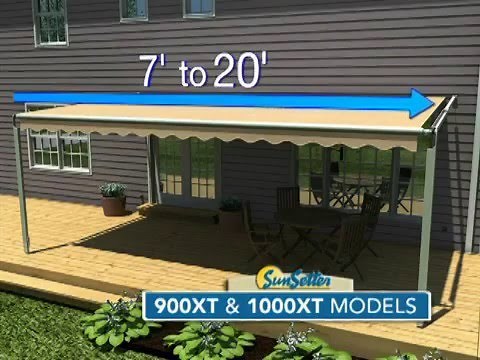 Sunsetter 1000XT and 900XT Awnings