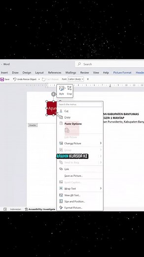 Cara Mudah Memasukkan Gambar di Microsoft Word