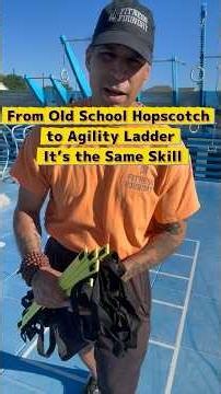 From Old School Hopscotch to Agility Ladder — It’s the Same Skill #Shorts