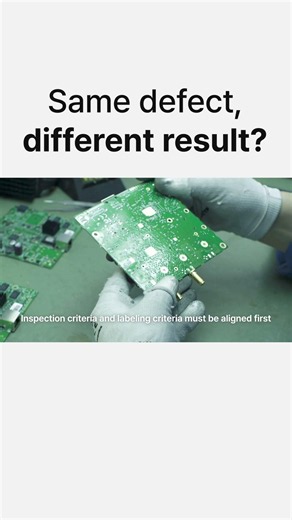 Same defect, diffrent result?