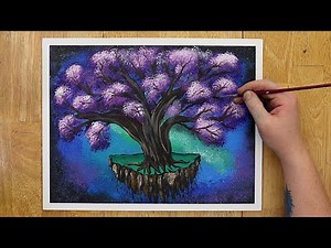 Tree of Life | Acrylic Painting for Beginners | Step by Step #28