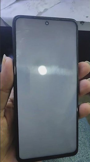 Poco x3 pro white screen fix