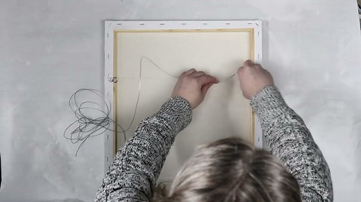 How to Add Hanging Hardware to Your Artwork!