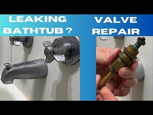 how to replace a bathtub valve