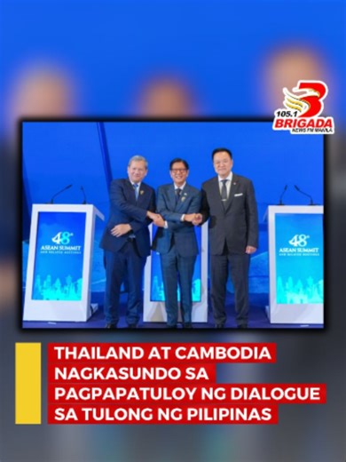 Thailand, Cambodia Nagkasundo sa Dialogue