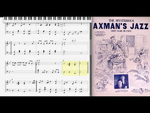 The Axman's Jazz by Joseph John Davilla (1919, Ragtime piano)