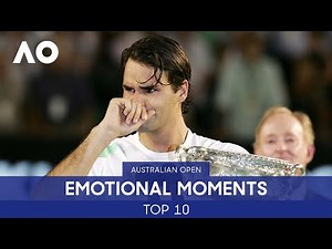 Top 10 Emotional Moments of All-Time | Australian Open