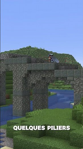 How to build a bridge in Minecraft?