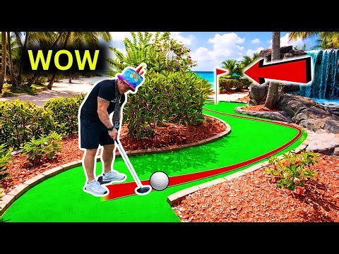100% Hole-In-One Mini Golf Challenge