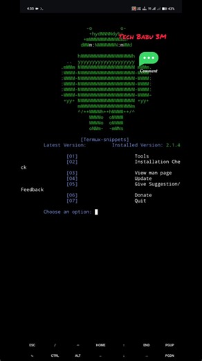 “This Termux Toolkit Feels Illegal 😈” #techbabu3m #termux.