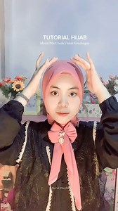 573K views · 9.8K reactions | Tutorial hijab segiempat model pita cocok untuk kondangan juga #tutorialhijab | Nurul Muafika | Facebook
