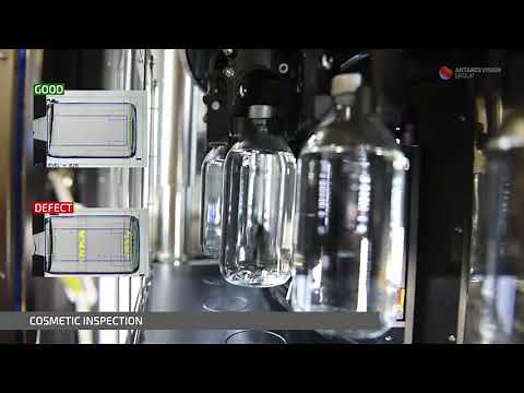 Antares Vision Group - Automatic Visual Inspection Machines for Large Volume Glass Bottles