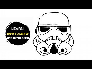 How To Draw A Stormtrooper Easy Step By Step | Star Wars Drawing Stormtrooper