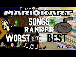 Ranking EVERY Mario Kart Track by its Music