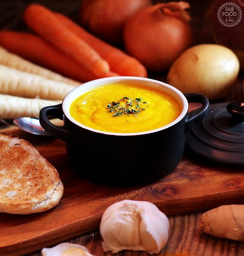 Curried Root Vegetable Soup