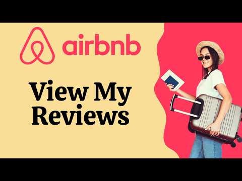 How To View My Reviews Airbnb Tutorial