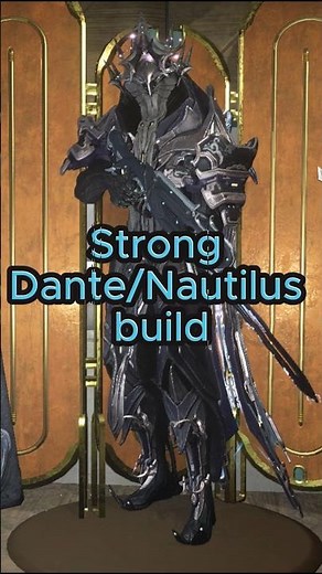 Strong Dante/Nautilus build! #warframe #gaming #tenno