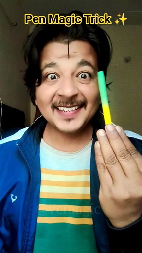Simple Pen Magic Trick That Looks Impossible 😱 #shorts
