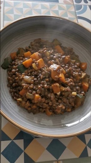 Green lentil curry with coconut milk. #recipe
