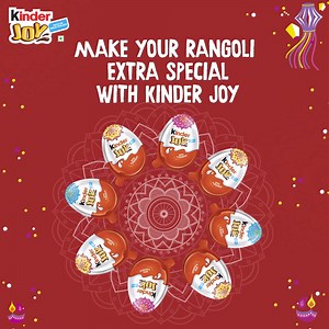 18 reactions | Now you and your kids can check out more such fun D.I.Y Activities on kinder.com/in/en/xp/diwali/ 杖 Share the love and Joy with your family and celebrate the festive season with Kinder Joy Wonder Box !  #Kinder #KinderJoy #KinderJoyWonderBox #3in1GiftPack #DIYActivities #Rangoli #KhaoKheloKhushRaho | Kinder | Facebook