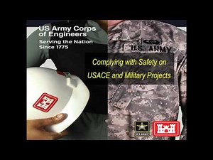 Complying with USACE US Army Corps of Engineers 24 Hour Competent Person Fall Protection Training