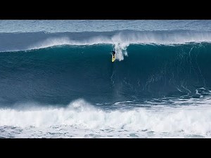 My First Time Paddle Surfing BIG WAVES (25ft+ SURF)