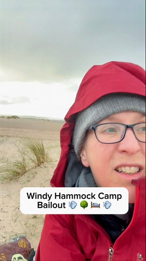Windy Hammock Camp Bailout 💨 🌳 🛌 💨 I’ve done around 81 nights of solo wild camping over the last couple of years, and I’ve bailed out and gone home four times - this was one of them. I cooked a lovely dinner on my wee fire pit and tried to get settled, but the wind and the cold just got into me. I’ve camped in worse before, but for some reason that night I felt chilled to the bone and decided I didn’t want to be there. I’m only doing this for fun, so if I’m not enjoying it I’ll always pack u