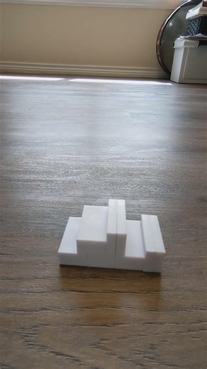 How to make the flipping domino trick!!😮👍😃 #domino #cool #coolvideo #viral #subscribe