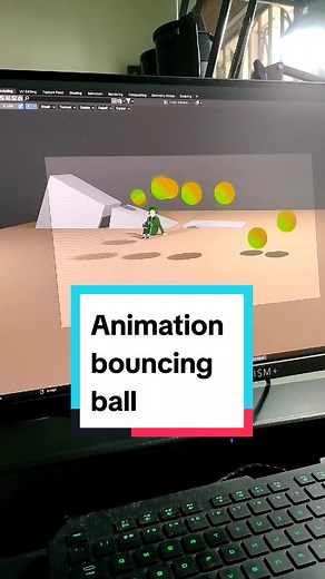 Malmezo buat Animation bouncing Ball #fyp #anime #animation