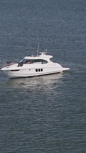 Just hit the market: 2019 Cruisers Yachts 45 Cantius ‘My Everything’ is an agile express cruiser perfect for exploring in comfort and style. Her innovative design prioritizes entertaining with a rear galley that is easily accessed from the cockpit through both a flip up window and door. Your lucky guests can stay the weekend thanks to forward and aft staterooms offering spacious accommodations with en-suite heads. Navigating to the next port is easy with her Garmin electronics package and joysti