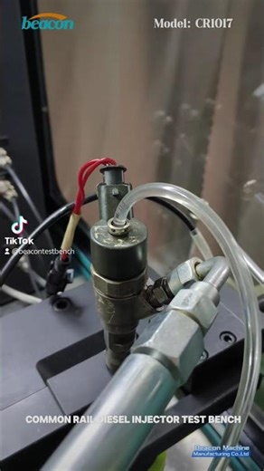 CR1017 Injector Testing #dieselservice #CommonRail #FuelInjectionSystem #diesel #beacontestbench