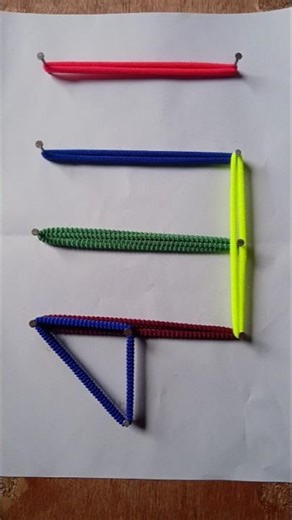 Colorful 3D Line Art | Satisfying Design #shorts