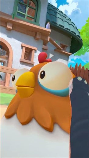 Esta gallina me mostró algo oculto 💥#humor #fly #iamcat