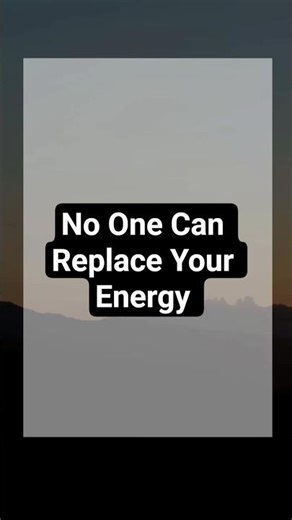No One Can Replace Your Energy – Stay Confident & Unique | Irreplaceable