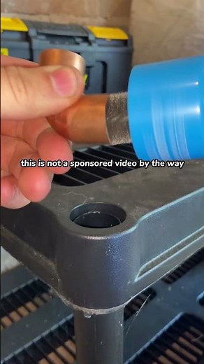 The BEST Plumbing Tool ALL plumbers need! #shorts #plumbing #plumber #soldering #bluemonster