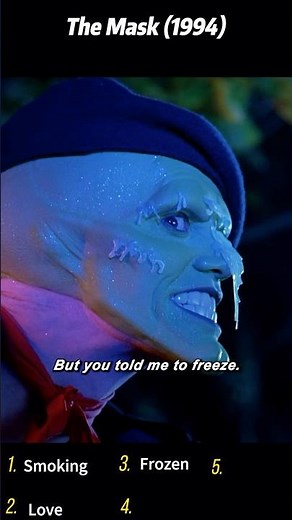 The Mask (1994) | Stanley Gets Frozen in the Park