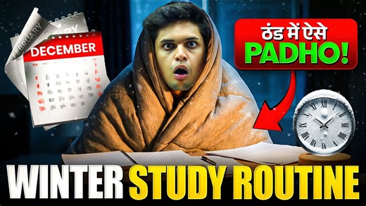 102K views · 4.4K reactions | The Best Winter Study Routine| The Ultimate Winter Study Hacks | PPrashant Kirad | Prashant Kirad | Facebook