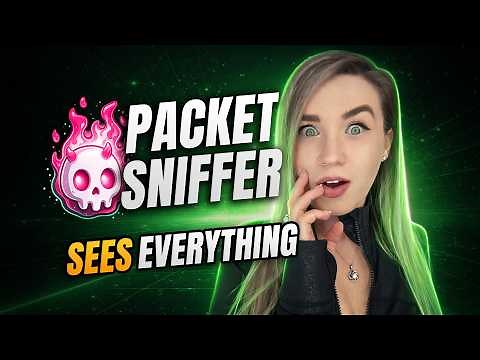 I Built a Python Packet Sniffer… This Is What Hackers See on Public WiFi 💀🔥