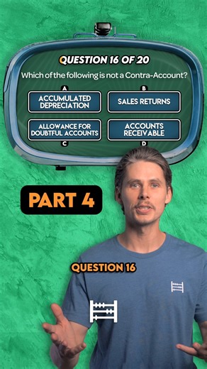 Accounting Stuff on Instagram: "Chart of Accounts Quiz (Part 4 of 4) How well do you know the Chart of Accounts? Let's find out. 16. Which of the following is not a Contra-Account? 17. Which of the following is an example of a Control Account? 18. Which type of account is a Service business least likely to include in its Chart of Accounts? 19. Which account would you expect to find in a Retail business? 20. Which account would you expect to find in a Manufacturing business? Bonus Question: Which