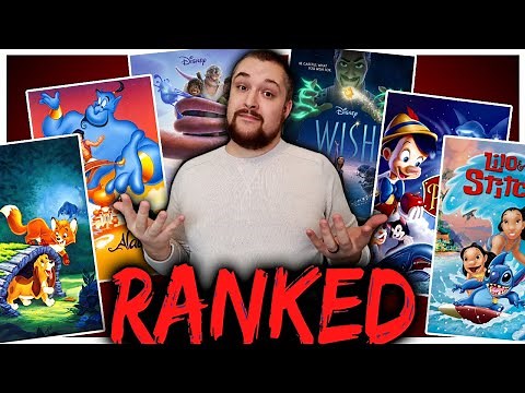 All 62 Disney Animated Movies RANKED