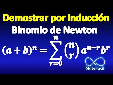 13. Newton's binomial - Proof by induction, form 2 (Using summation)