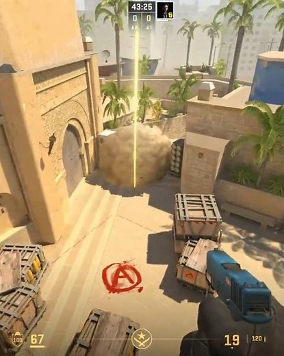 CS2 Mirage - Jungle, Stairs, CT, and Cube Smokes for A-SITE! #cs2 #counterstrike