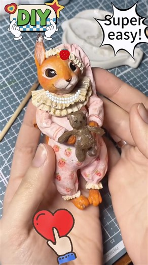 Handmade bunny doll tutorial – it’s so simple!#DIY #Handmade #BunnyDoll #CraftTutorial #EasyDIY