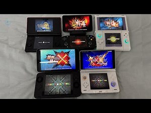 Review devices The Dual Screen Handheld Android Gaming Anbernic RG DS and AYN Thor and onexsugar