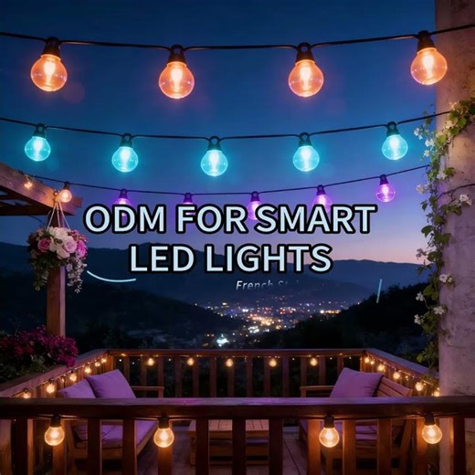 contact us for ODM of smart led string lights